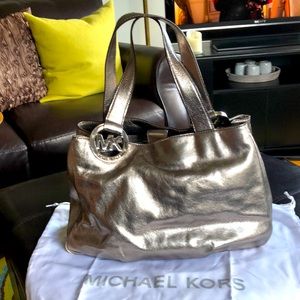 Michael Kors Metalic handbag